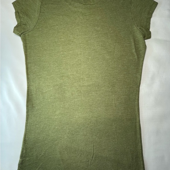 Women’s Green Grunge T shirt | Short Sleeve | Medium - Picture 7 of 8